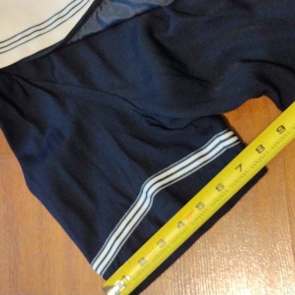 Vintage 80's 90's J.B.S. LTD Navy Blue Sailor Inspired Midi Dress USA Made - Picture 14 of 14